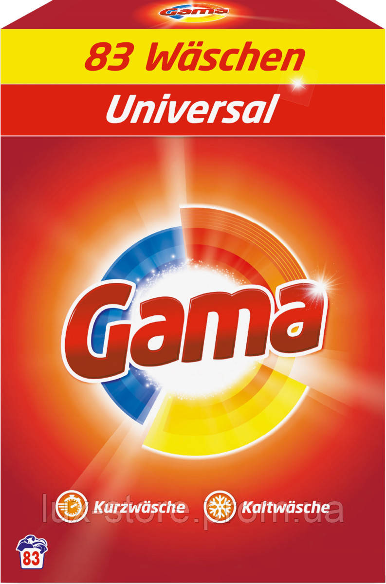 Купить Порошок для стирки универсальный Gama 8435495801641 5.395 кг e ...