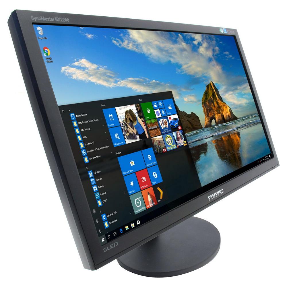 Монітор 22" FullHD 1920*1080 TN Samsung BX2240 LED VGA DVI Pivot чорний бв Гар.12міс! B #