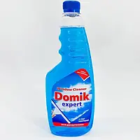 Средство для мытья окон с уксусной кислотой запаска Domik Expert 750 мл