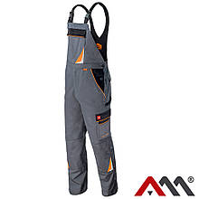 Напівкомбінезон робочий ArtMas Professional (Grey Bib-Pants)