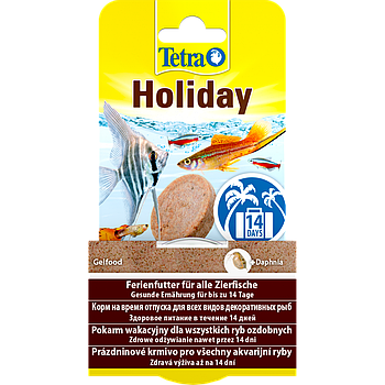 Корм для акваріумних риб на період тривалої відсутності Tetra Holiday 30 г (на 14 днів)