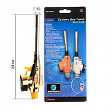 Циклонний газовий пальник Torch з автоматичним п'єзозапалюванням для газового балончика, фото 2