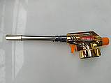 Циклонний газовий пальник Torch з автоматичним п'єзозапалюванням для газового балончика, фото 4