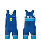 Трико Heavy UWW UKR 2016P Blue