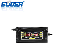 Зарядное устройство для автомобильного аккумулятора Suoer 6А 12В (SON-1206D) для гелевых, свинцово-кислотных и