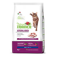 Сухой корм для стерилизованных кошек с индейк Trainer Natural Super Premium Adult Sterilised with Turkey 300 г