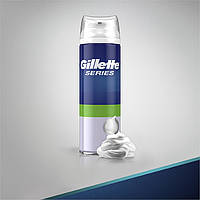 Пена для бритья Gillette Sensitive 250ml.Пена для чувствительной кожи.Пена джилет сенсетив 250мл