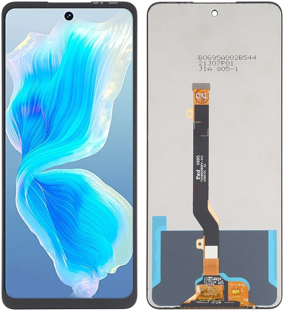Дисплей для Tecno Camon 18 (CH6n) з сенсором Black