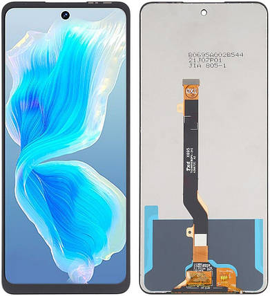 Дисплей для Tecno Camon 18 (CH6n) з сенсором Black, фото 1