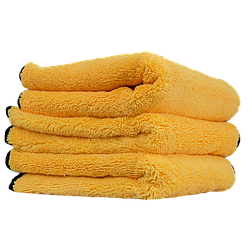 Рушник суперпухнастий плюшевий, помаранчевий Super Plush Towel 40 X 40см