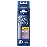 Сменные зубные насадки Oral-B Sensitive Clean EB60RX PRO 4шт. насадки орал би для электрических щеток