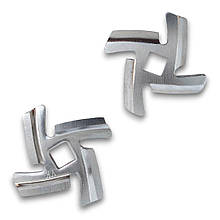 Ніж для м'ясорубки Хрестик MK-Lux різак нержавіюча сталь D-46 мм отвір 8.5 мм