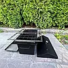 Коптильня гарячого копчення MTLZ 546х306х353 мм з гідрозакривом, 2 мм, фото 7
