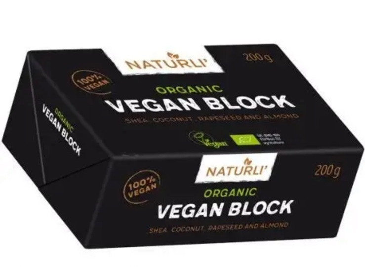 Масло Веган Naturli Органік Блок 200 грам