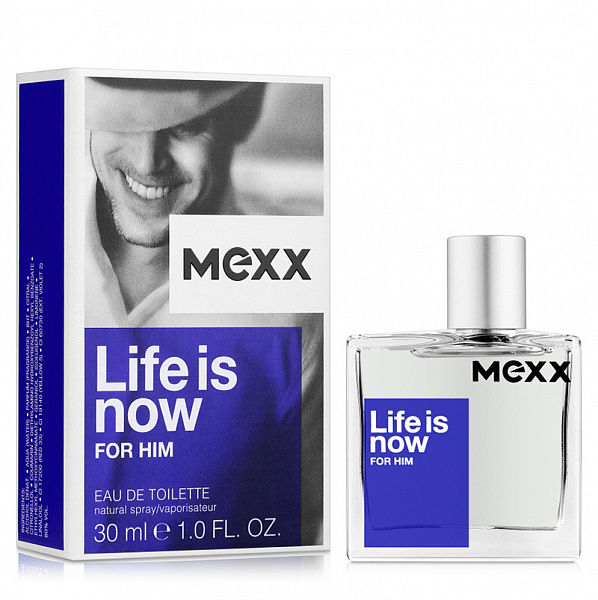 Туалетна вода Mexx Life is Now for Him для чоловіків — edt 30 ml