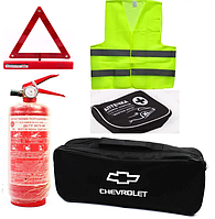 Набор автомобилиста техпомощи для Chevrolet стандарт с логотипом авто на сумке