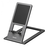 Держатель Baseus Foldable Metal Desktop Holder / Gray