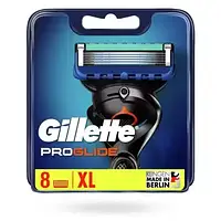 Оригинал Германия Gillette Fusion Proglide 8шт. Жилет фьюжн проглайд Кассеты лезвия для бритья фьжен проглайд
