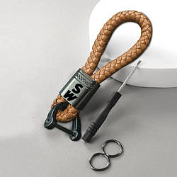 Брелок "SW" (Street Workout) натуральна шкіра