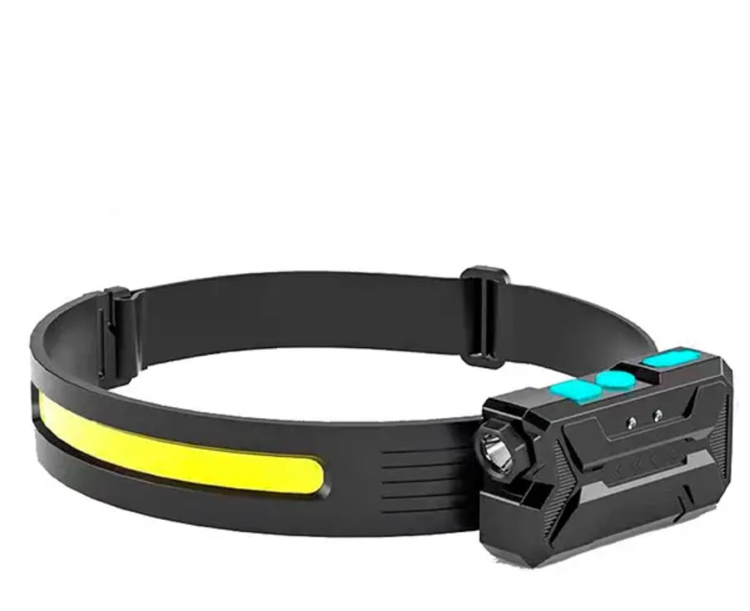 Ліхтар налобний з USB, 1200 мАг, T28