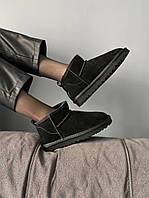 UGG Ultra Mini Black . Угги ультра мини чёрные.