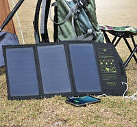 Туристична портативна сонячна батарея ALLPOWERS 5V 21W (переносна) сонячна панель.
