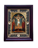 Распятие Христа (Голгофа) икона на подставке