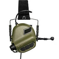 EARMOR M32 тактическая гарнитура Наушники для военных Активные шумоподавляющие Наушники