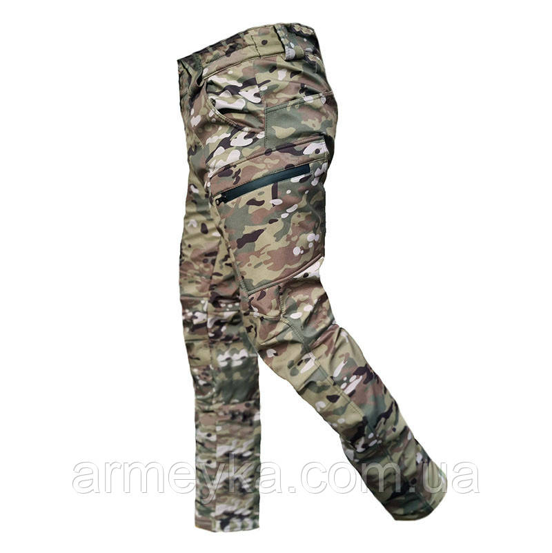 Штани демісезонні/зимові, вітро- та вологозахисні, Softshell