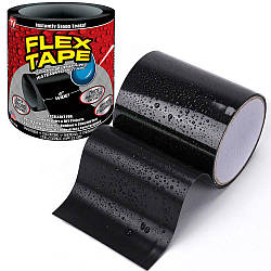 Водонепроникна скотч стрічка 10х150см Flex Tape / Міцний скотч для герметизації / Ізоляційна клейка стрічка