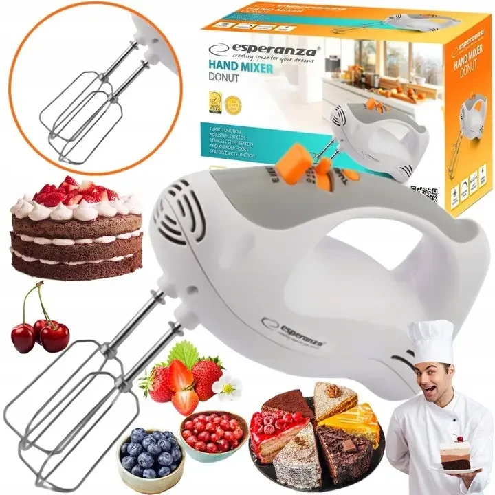 Ручний міксер 250ВТ Esperanza Donut