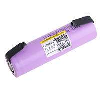 Высокотоковый аккумулятор LiitoKala Li-ion 18650 3000mAh 3,7V (INR18650-30Q) 20A Сиреневый