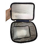 Термосумка 5 л, сумка-холодильник маленька з акумулятором холоду, фото 5