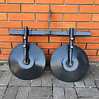 Дисковий окучник Ф-370 мм на дв. Зчепці 800 мм