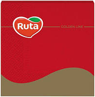 Серветки столові Ruta червоні 33*33 см, 20 шт (4820023741676)