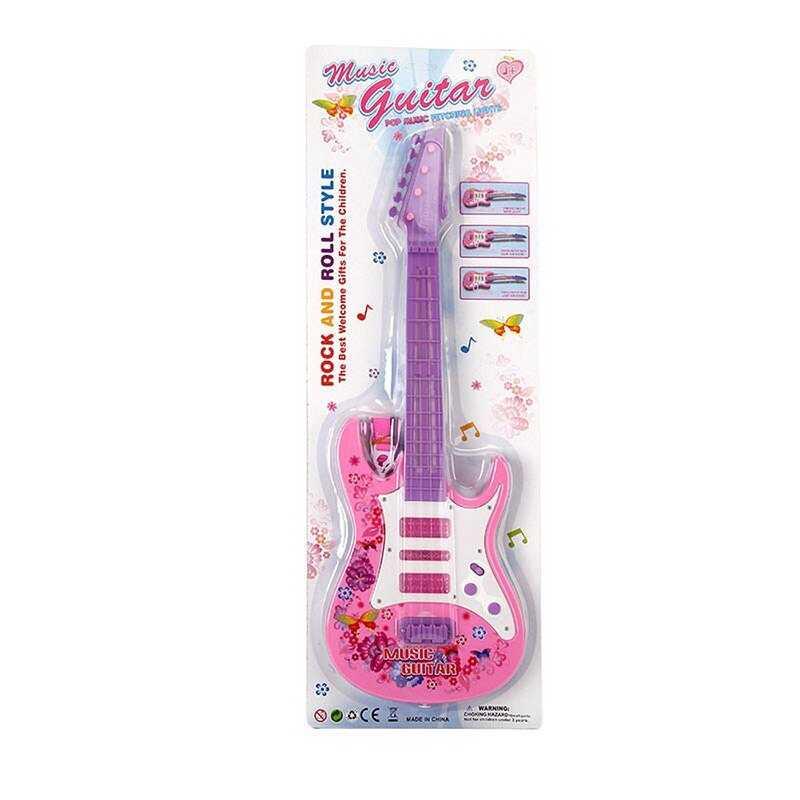 Музична іграшка Гітара Bambi світлові ефекти, 929B-2