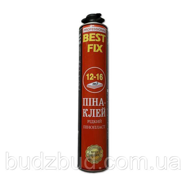 Клей піна для пінопласту Bestfix Gun foam, 800 мл, фото 1