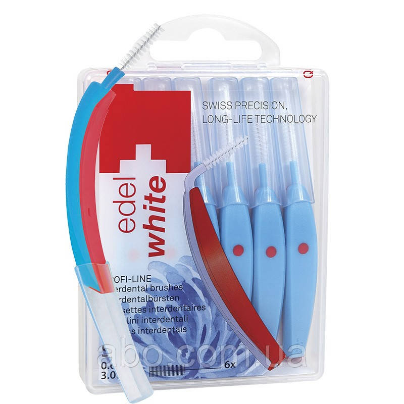 Міжзубна щітка Edel White Profi-Line EasyFlex S 6 шт