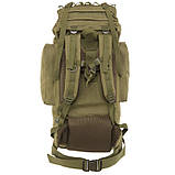 Рюкзак тактичний рейдовий 66 л ZK-5511 (75х35х25 см), фото 4