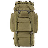 Рюкзак тактичний рейдовий 66 л ZK-5511 (75х35х25 см), фото 5