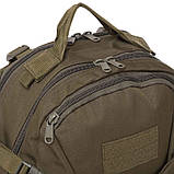 Рюкзак штурмовий тактичний 26 л (35x45x16 см), фото 9
