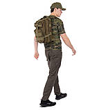 Рюкзак штурмовий тактичний 15 л (40x22x17 см), фото 8