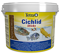 Корм для всех видов цихлид в виде палочек Tetra Cichlid Sticks 10 л/2,9 кг