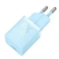 Адаптер питания для телефона Baseus GaN5 Fast Charger 1C Blue 30W (CCGN070603)