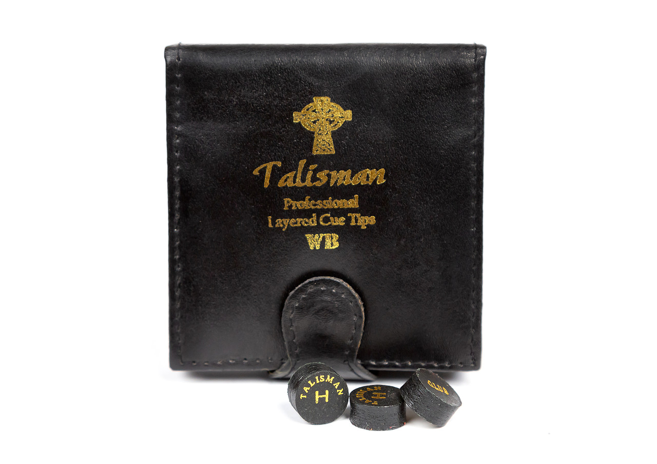 Наклейка для кия Talisman Black Hard 14мм 1шт, фото 1
