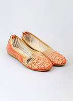 Балетки Las Espadrillas Персиковый (LN-0222-Peach)