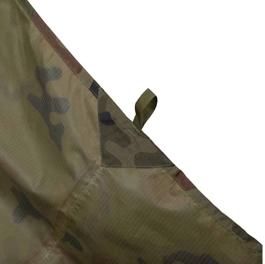 Тент тактический Helikon-Tex Supertarp 3 х 3 м US Woodland PO-STP-PO-03 - фото 2 - id-p1939432788