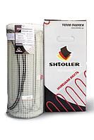 Нагрівальний мат Schtoller Ecotherm 0,75 м2 135 Вт, тепла під плитку Штолер, штолер кабельний