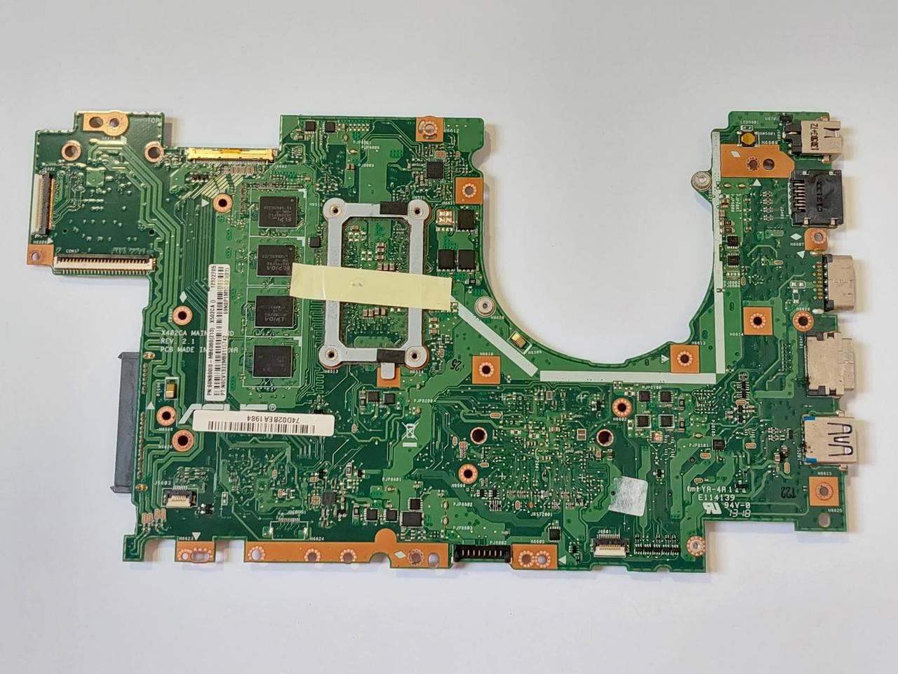Б/В Материнська плата до ноутбука Asus X502CA, X402CA - 60NB0010-MB6080 X402CA REV. 2.1 (НЕСПРАВНА)