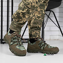 Тактичні чоловічі кросівки Cordura + Натуральна шкіра, фото 6